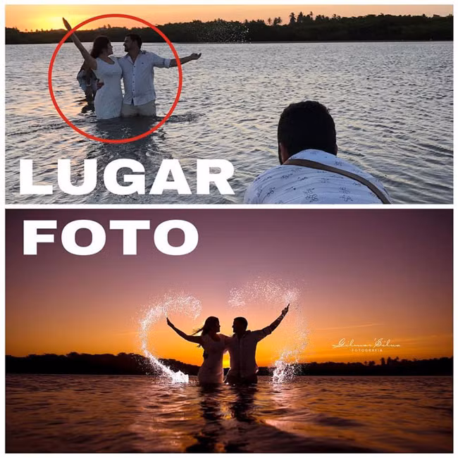 Muốn có ảnh đẹp thì phải chịu "khổ" thôi.