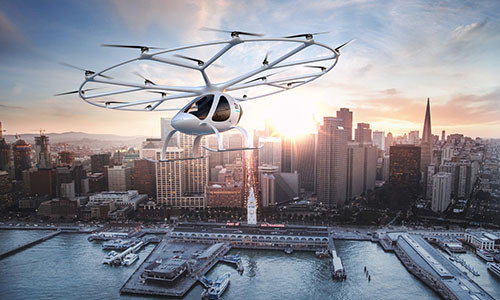 Máy bay không người lái đang thử nghiệm.