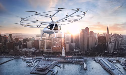 Máy bay không người lái đang thử nghiệm.