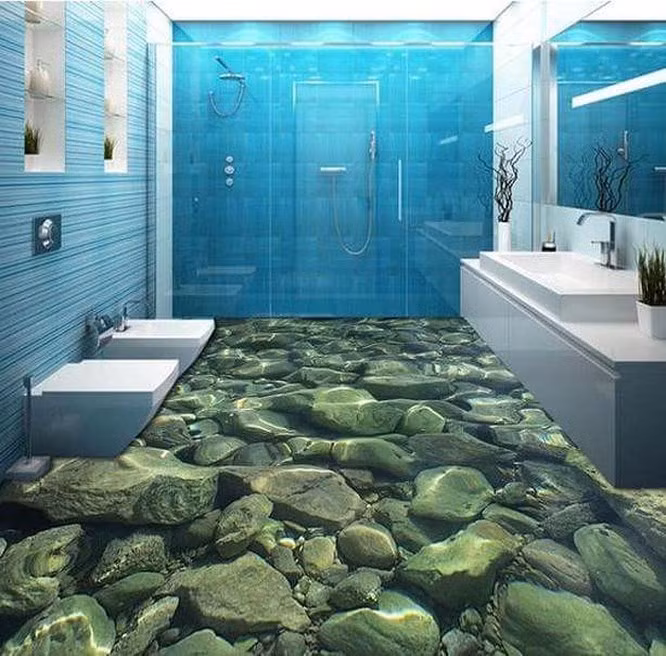 10. Cả đại dương đã nằm trong phòng tắm nhà bạn.