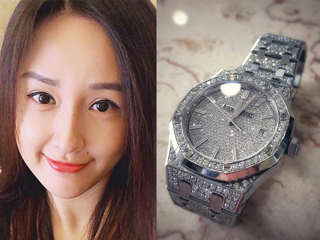 Chiếc đồng hồ trị giá 2 tỷ đồng Mai Phương Thúy vừa mua.
