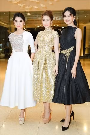 Thanh Tú vẫn giữ được mối quan hệ tốt với Đỗ Mỹ Linh và Thùy Dung sau cuộc thi.