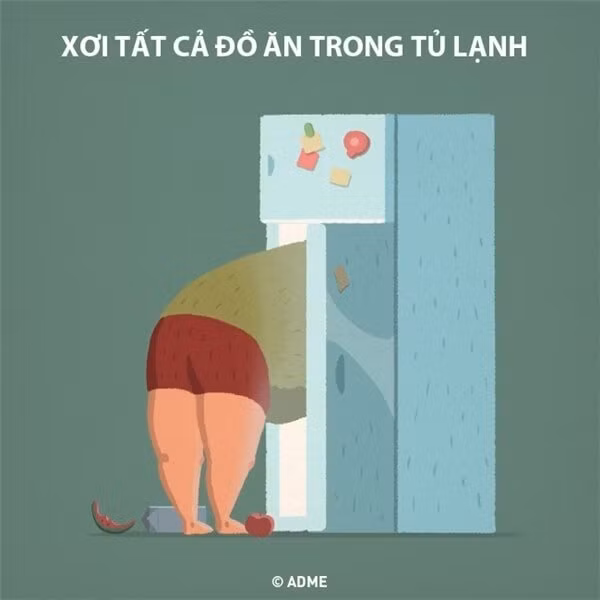 Ai có suy nghĩ con trai không thích ăn vặt là sai lầm hoàn toàn. Các chàng giữ hình tượng thôi chứ thực ra với bản tính "phàm ăn tục uống" trời sinh, món nào chàng chẳng xơi được. Có 2 cái tủ lạnh chàng cũng "dọn dẹp sạch" được chứ đừng nói 1.