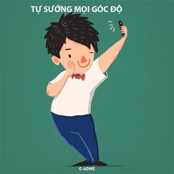 Có chàng nào tự tin đứng ra đây tuyên bố trước giờ mình chưa selfie khi một mình không? Chắc hẳn là không rồi. Không rành các kiểu chu môi phồng má như các nàng chứ chàng cũng biết làm đủ mặt xấu, hài hước hay lạnh lùng khi chụp hình đấy.