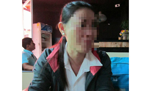 Chị Thanh kể lại câu chuyện bị chủ nhà hành hung, cưỡng bức với PV.