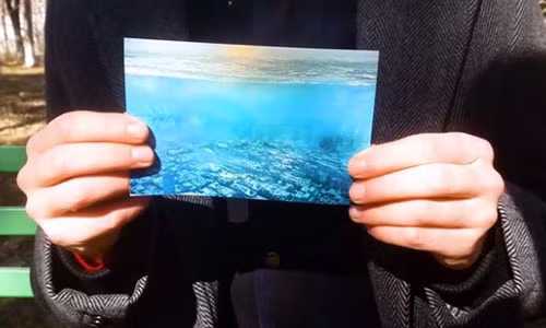 Bức ảnh ông Edward chụp lại khi du hành thời gian ở năm 3.000 tại thành phố Los Angeles. Bức ảnh ông Edward chụp lại khi du hành thời gian ở năm 3.000 tại thành phố Los Angeles.