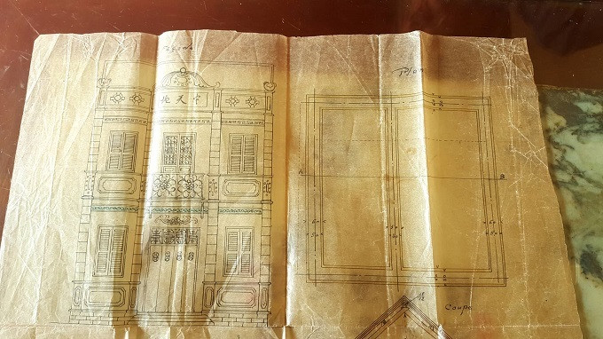 Cụ Phả đã thuê kiến trúc sư người Pháp thiết kế nhà. Bản vẽ thiết kế của căn nhà vẫn được gia đình lưu giữ cho đến ngày nay.