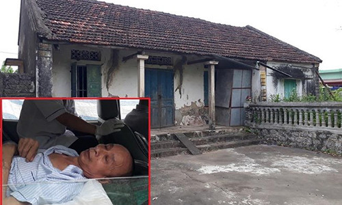 Căn nhà cháu N. cùng gia đình ở tại thời điểm bị Vũ Văn Hùng xâm hại. Ảnh: TUYẾN PHAN