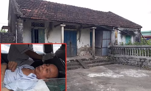 Căn nhà cháu N. cùng gia đình ở tại thời điểm bị Vũ Văn Hùng xâm hại. Ảnh: TUYẾN PHAN