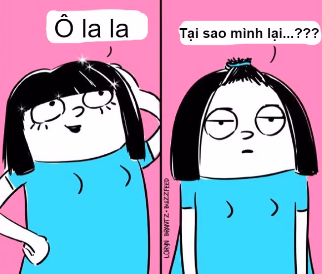 Khi nhìn bạn bè xung quanh đua nhau cắt tóc mái ngố, mái thưa Hàn Quốc, ai cũng muốn làm theo cho hợp trend. Cắt tóc xong mới nhận ra gương mặt mình chẳng hợp chút nào.