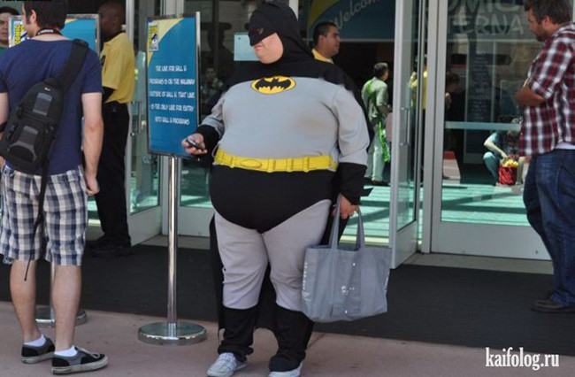 Ồ, hình ảnh "người dơi" sau khi nghỉ hưu đây sao?