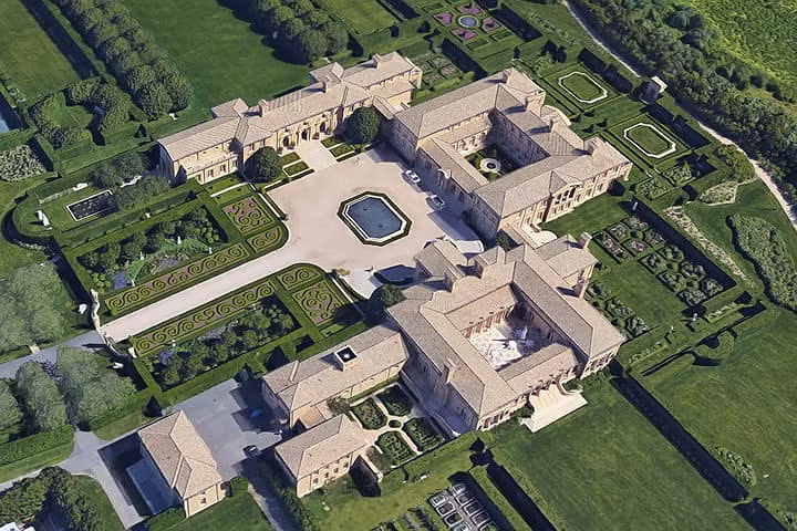 Sagaponack, New York thuộc sở hữu của tỷ phú Ira Rennert trị giá 2,5 triệu USD.