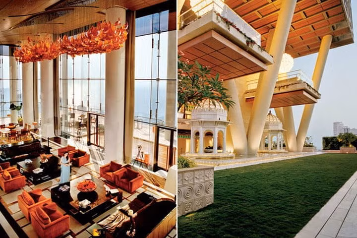 Tòa nhà cao 27 tầng ở trung tâm thành phố Mumbai, với tổng diện tích trên 120.000 m2.