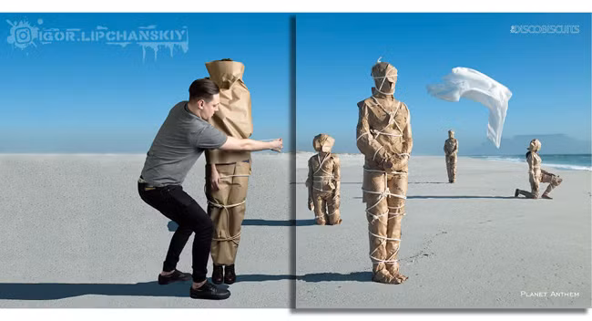 Bó kín, buộc cẩn thẩn không trời nắng đen hết da.