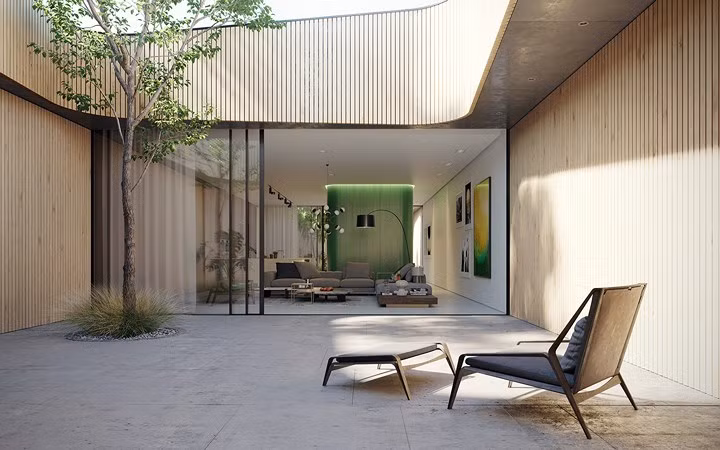 Có người sử dụng màu sắc, chất liệu, kiến trúc để trang trí còn trong ngôi nhà này ánh sáng là yếu tố chủ đạo khiến toàn bộ căn nhà lúc nào cũng trở nên lung linh.