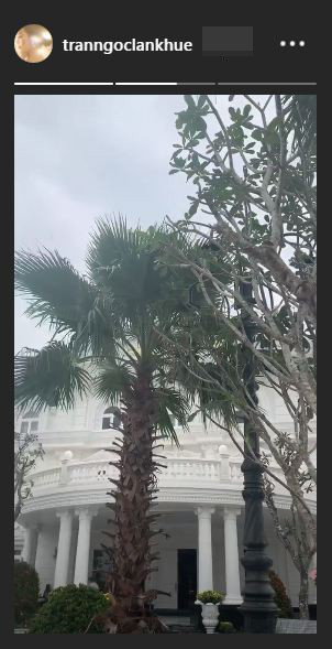 Người đẹp Lan Khuê khoe biệt thự mới đang trong quá trình hoàn thiện.