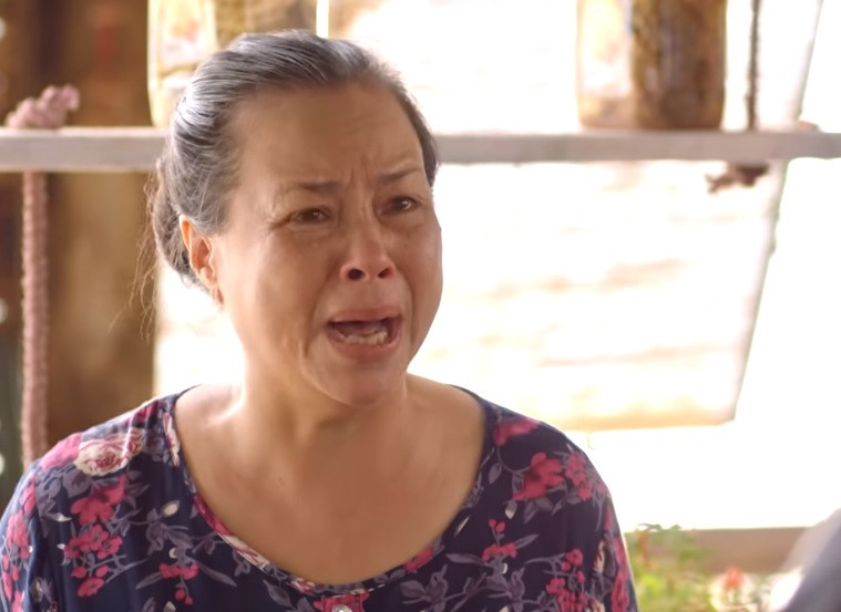 Một trong những phân cảnh xuất sắc của nghệ sĩ Thanh Quý trong Cả một đời ân oán.