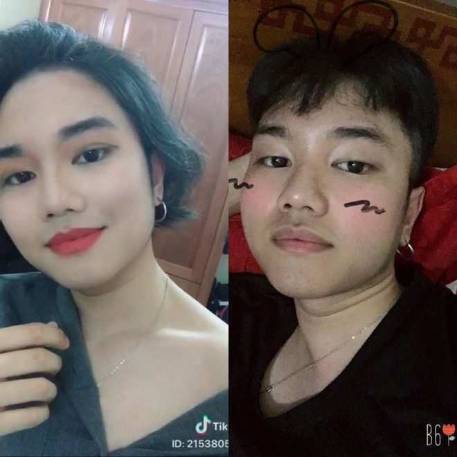 Lại một trường hợp khiến dân mạng phải hỏi cho chắc chắn xem có đúng là một người hay không.