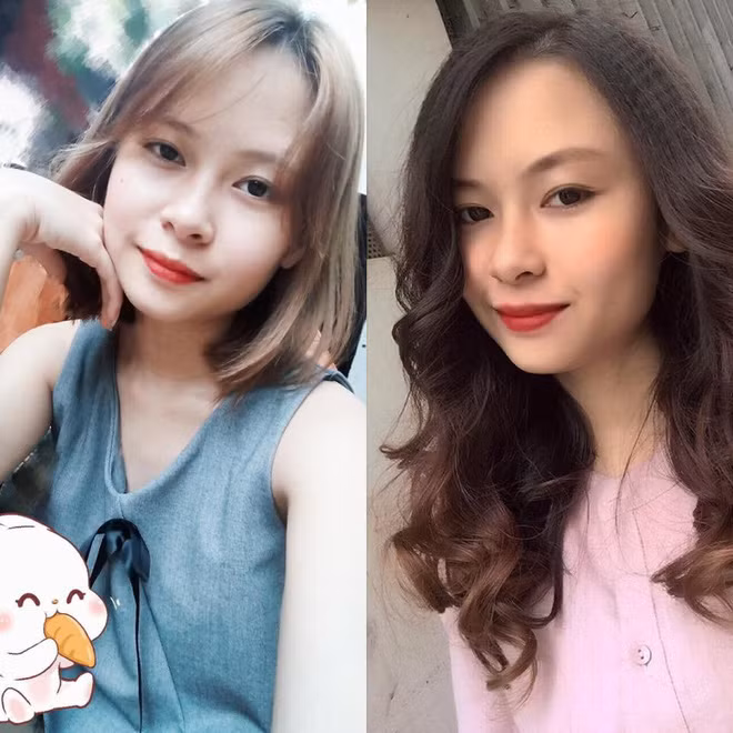 Sự trẻ trung nhường chỗ cho trưởng thành, chững chạc khi cô gái này biến tóc ngắn thành tóc xoăn lọn to.