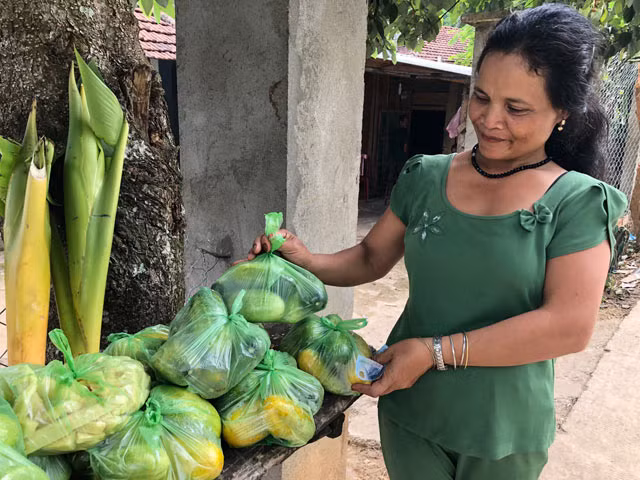Dua rung la hoac o Quang Ngai pho mac cho troi thu ve tien trieu-Hinh-4