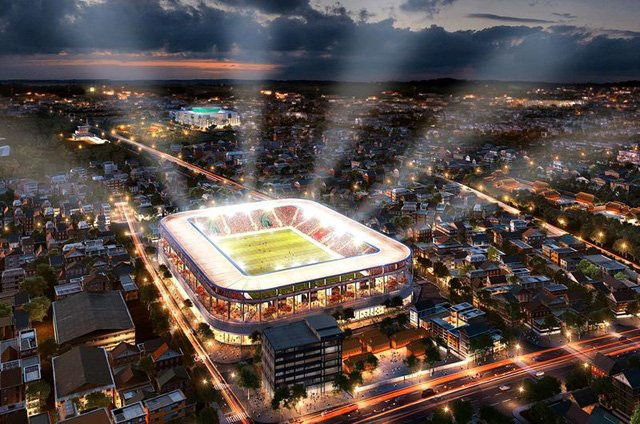 Được biết, theo lộ trình mới nhất, ngay sau khi V-League 2018 khép lại, sân vận động Hàng Đẫy hiện tại sẽ được đập bỏ, khởi công xây mới lại toàn bộ. Sân vận động Hàng Đẫy mới sẽ được xây dựng trên quỹ đất hiện tại, không mở rộng thêm.