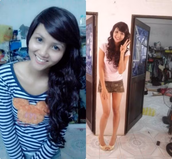 Hình ảnh thời sinh viên sống trong căn trọ chật hẹp và mái tóc dài của H’Hen Niê.