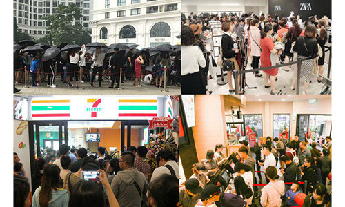 Dân Việt cuồng hàng thương hiệu ngoại.