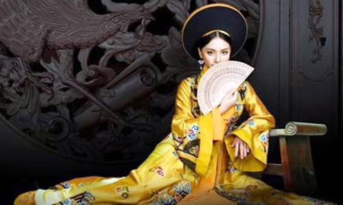 Hình ảnh một hoàng hậu thời Lý - Trần trên phim ảnh - Ảnh: Internet