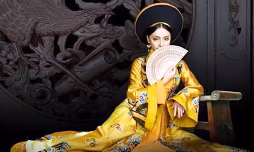 Hình ảnh một hoàng hậu thời Lý - Trần trên phim ảnh - Ảnh: Internet