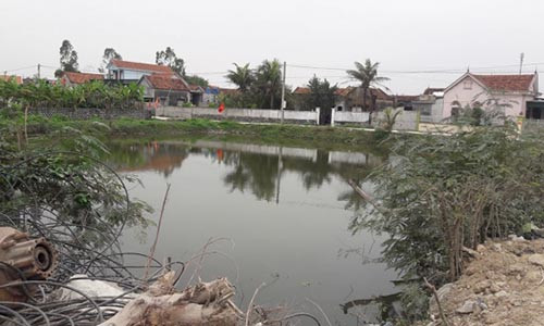 Hiện trường nơi phát hiện thi thể nữ sinh.