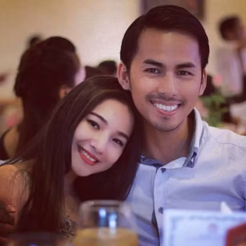 Cuộc sống hạnh phúc trước đây của Duy Nhân và Kiều Oanh.