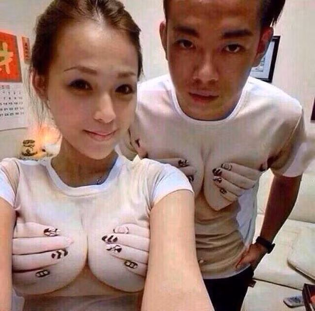 Bức ảnh dễ gây hiểu nhầm cho người xem lắm nè.