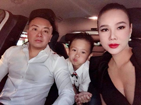 Bạn trai Dương Yến Ngọc có mối quan hệ tốt đẹp với con riêng của cô.