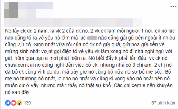 Vo tre bi cam sung ma khong dam chia tay vi li do nhay cam nay