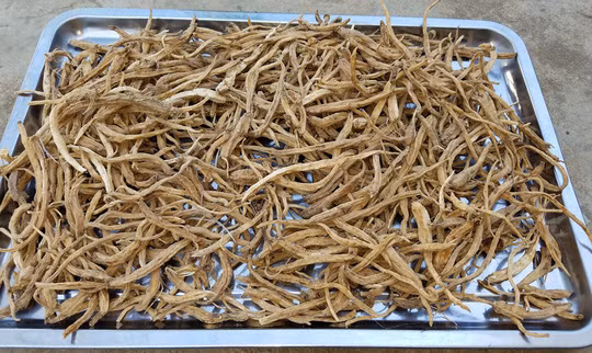 Sâm dây khô hiện có giá từ 300.000-500.000 đồng/kg.