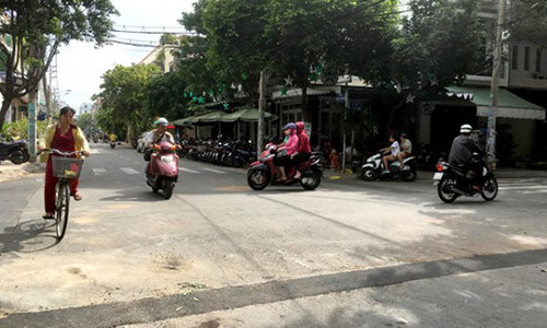 Giao lộ nơi xảy ra tai nạn. Ảnh: Zing.vn