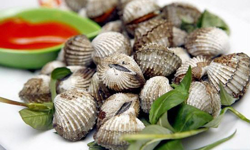 Sò huyết chữa suy nhược cơ thể.