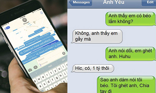 Không khó để tạo một 'câu chuyện tin nhắn' chụp ảnh màn hình iPhone.