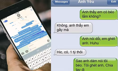Không khó để tạo một 'câu chuyện tin nhắn' chụp ảnh màn hình iPhone.