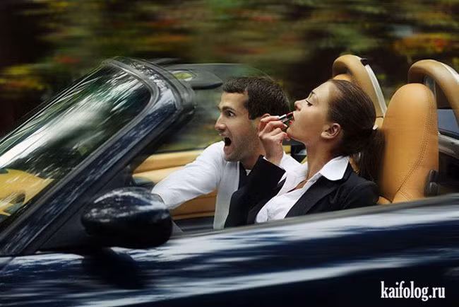 Ngồi sau tay lái của phụ là điều gì đấy rất kinh khủng.