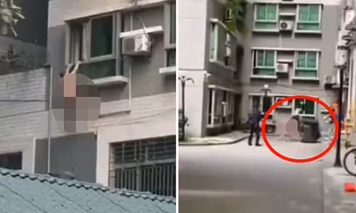 Chong nhan tinh ve nha dot xuat, nguoi dan ong danh du ngoai cua so