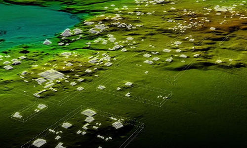 Nhiều dấu tích của người Maya được phát hiện nhờ đợt khảo sát này.