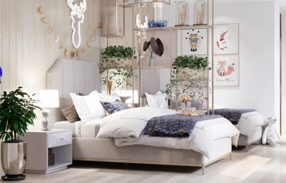 Phòng ngủ của các con.