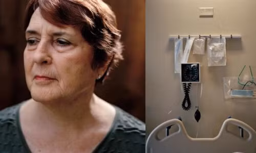 Bà Carol Burke, người từng trải qua cảm giác cận kề cái chết. Bà Carol Burke, người từng trải qua cảm giác cận kề cái chết.