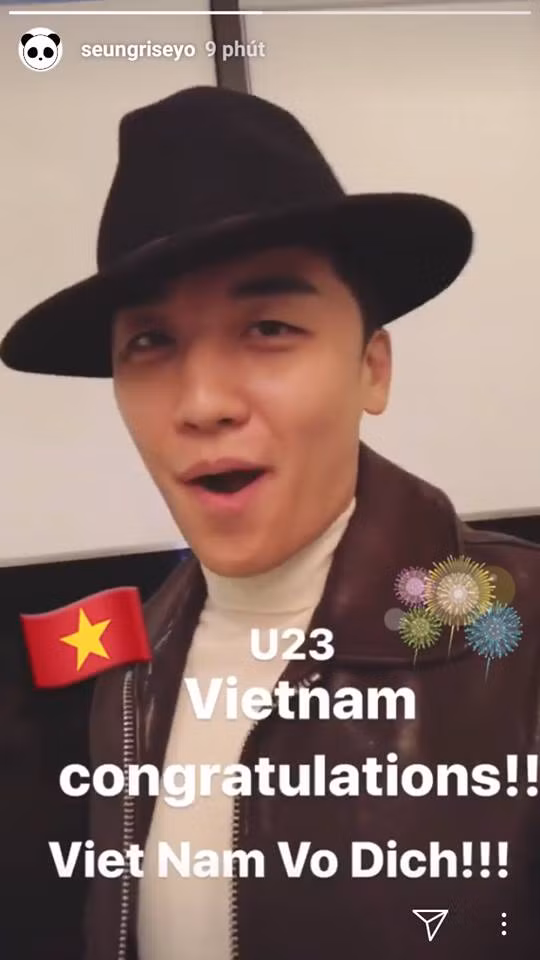 Seungri là thành viên của nhóm nhạc Hàn nổi tiếng BIGBANG. Anh sở hữu lượng fan đông đảo trên khắp thế giới, trong đó có Việt Nam.