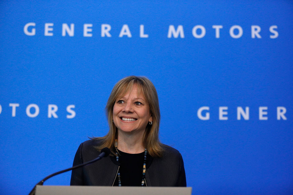 Giám đốc điều hành của GM, Mary Barra.