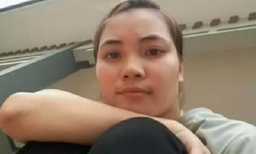 Kể từ lúc sinh chị Nhần chỉ ở nhà để chăm con - Ảnh: Gia đình cung cấp