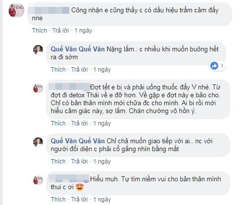 Nhiều khi Quế Vân muốn buông hết, ra đi sớm.