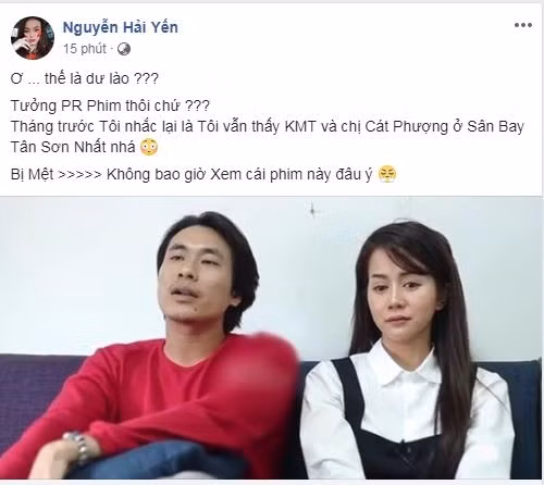 Hải Yến Idol nghi ngờ: Tưởng là PR phim thôi chứ?