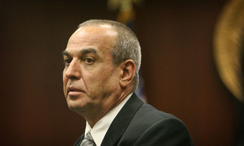 Michael Barbar trong phiên tòa xét xử tội ác của mình.